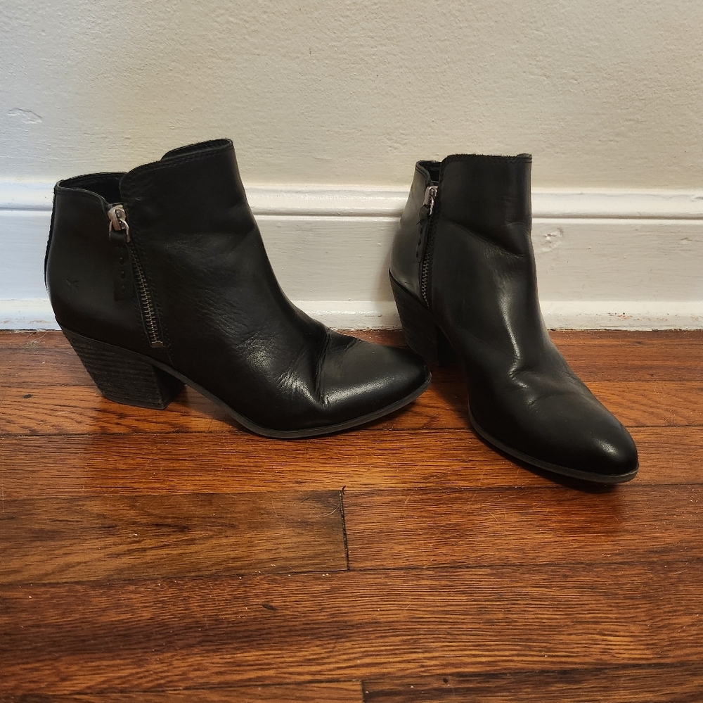 Black Ankle Boots Frye